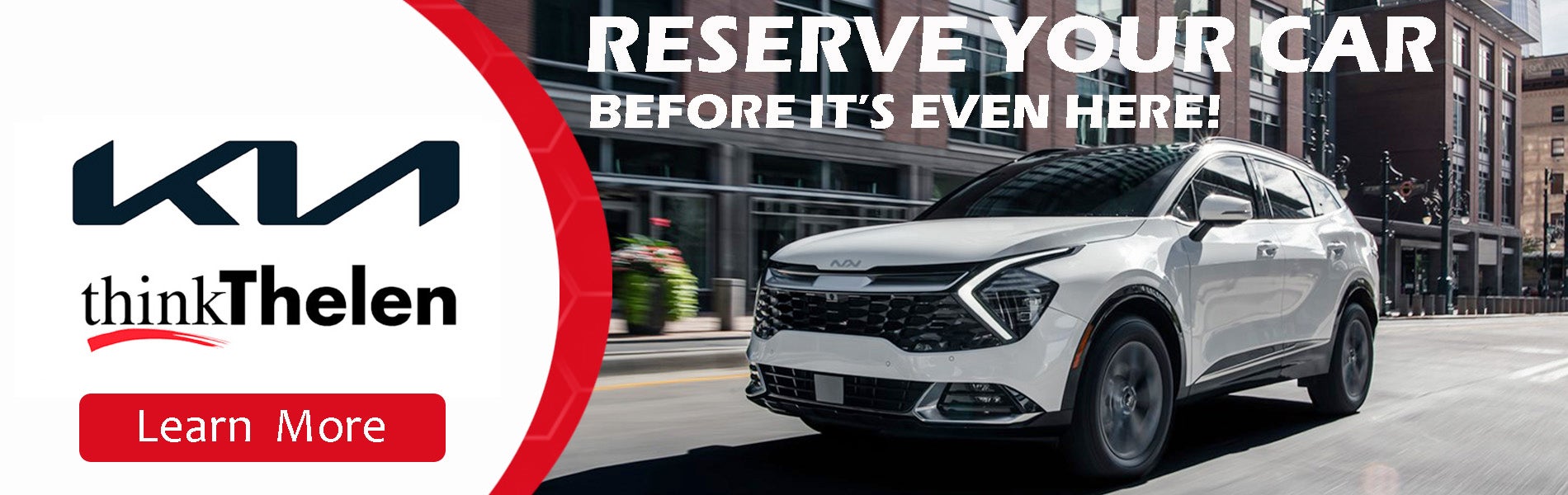 Reserve your Kia before it's even here!