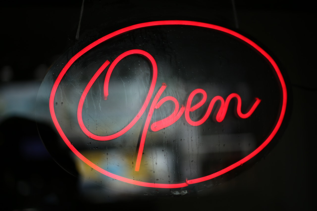 Open Sign