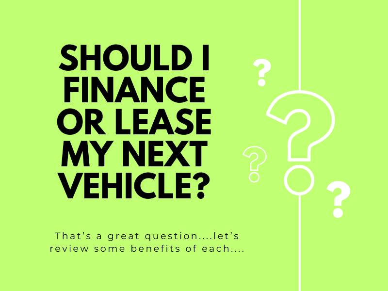 Finance or Lease?