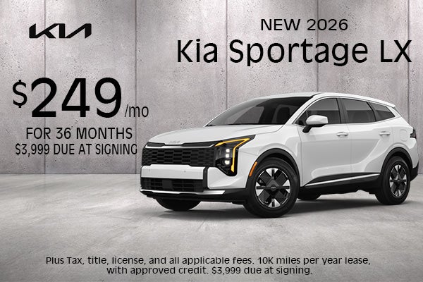 Sportage lease Special